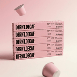 Cápsulas DFRNT.DECAF | Descafeinado | Compatibles Nespresso | Café de especialidad - DFRNT.