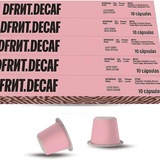 Cápsulas DFRNT.DECAF | Descafeinado | Compatibles Nespresso | Café de especialidad - DFRNT.