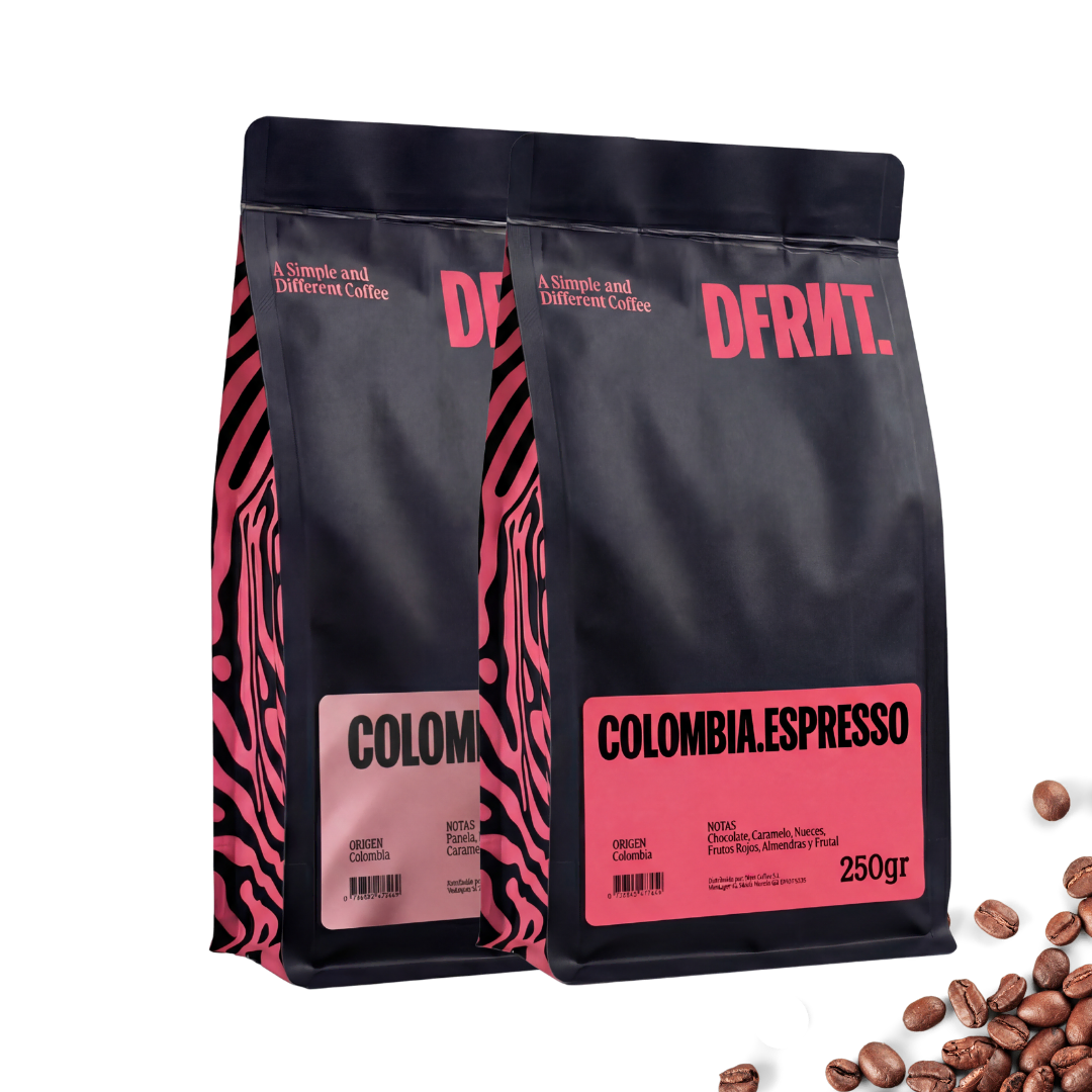 Pack Colombia Duo | 2x250g | Café Especialidad Ideal Espresso