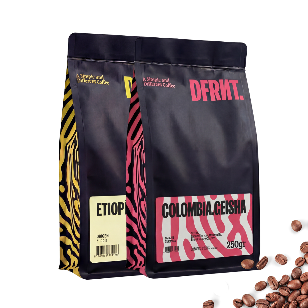 Ethiopia Brew Pack + Colombia Geisha | Filter | 2x250g | Specialty Coffee Ideal Filter