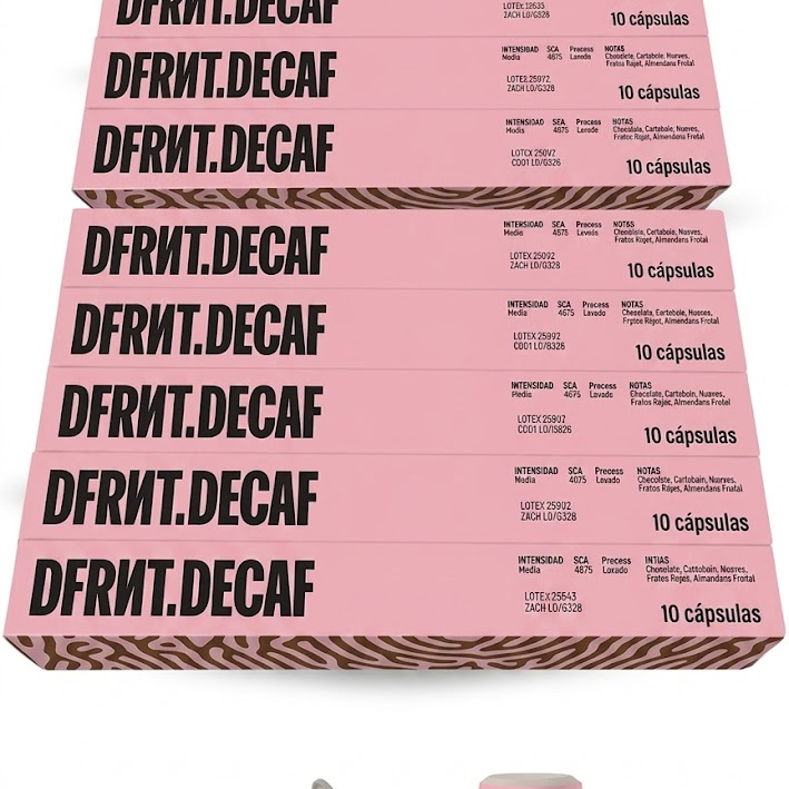 DFRNT.DECAF Capsules | Decaffeinated | Compatible with Nespresso | Specialty Coffee