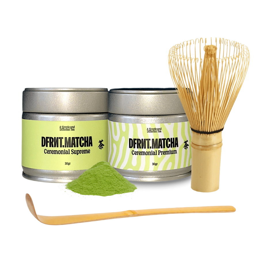 Pack Ceremonial DFRNT. Matcha Ceremonial + Matcha Ceremonial Premium - DFRNT.