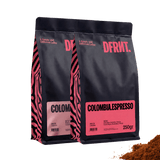 Pack Colombia ESSENTIALS | 2x250g | Café Especialidad Ideal Espresso - DFRNT.