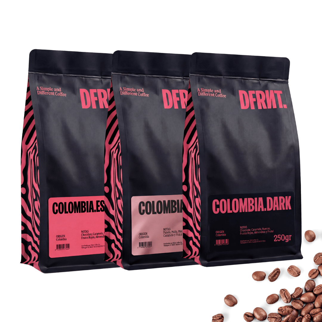 Pack Colombia Trio | 3x250g | Café Especialidad - DFRNT.
