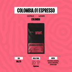 Pack Colombia.01 Espresso Grano 2x250gr + Molinillo café Black+Decker - DFRNT.