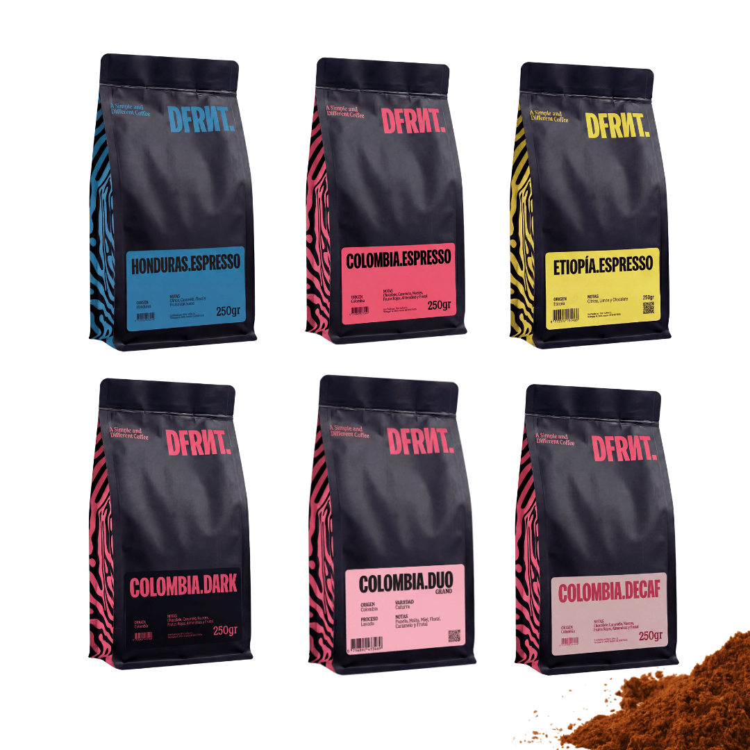 Pack Discovery | 6x250gr | Café Especialidad - DFRNT.