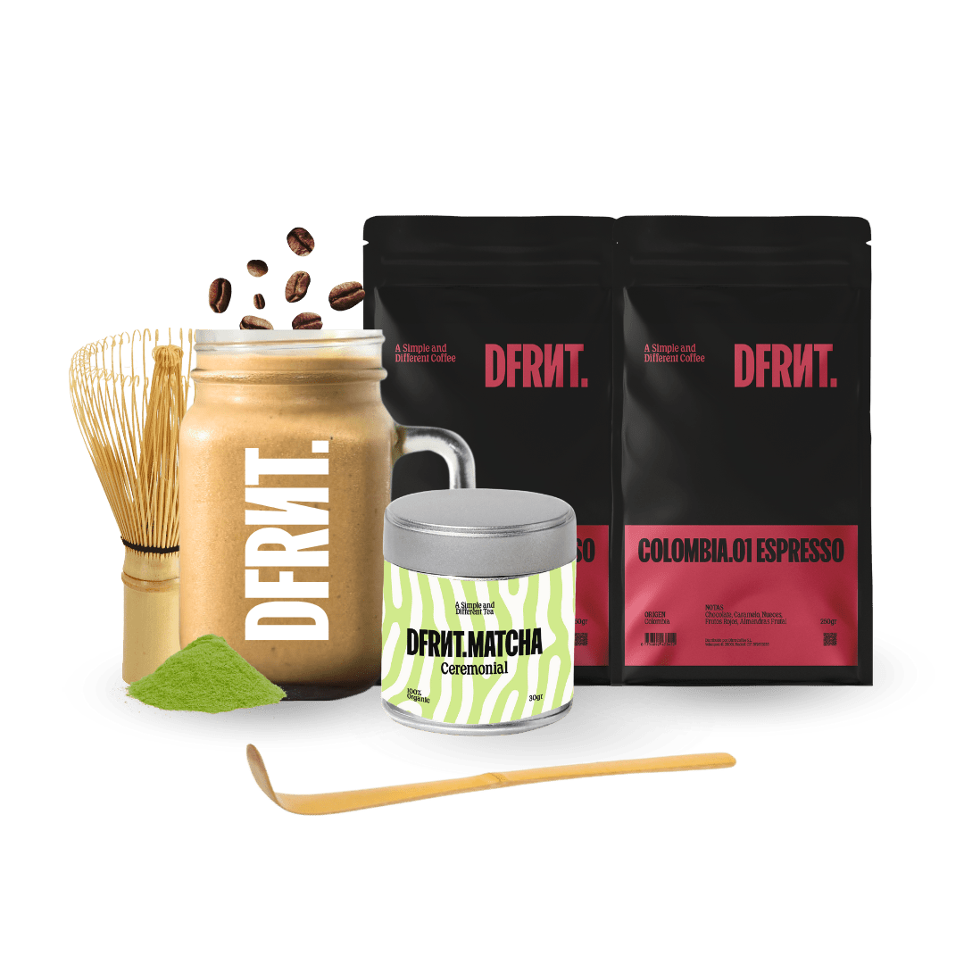 Pack Matcha Ceremonial, 2 House Espresso y Jarra DFRNT - DFRNT.