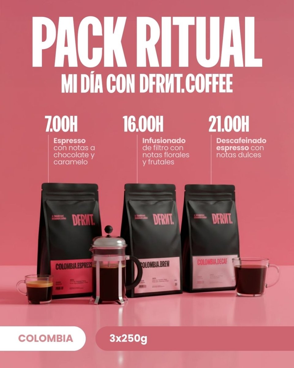 Pack Ritual | 3x250g | Café Especialidad - DFRNT.