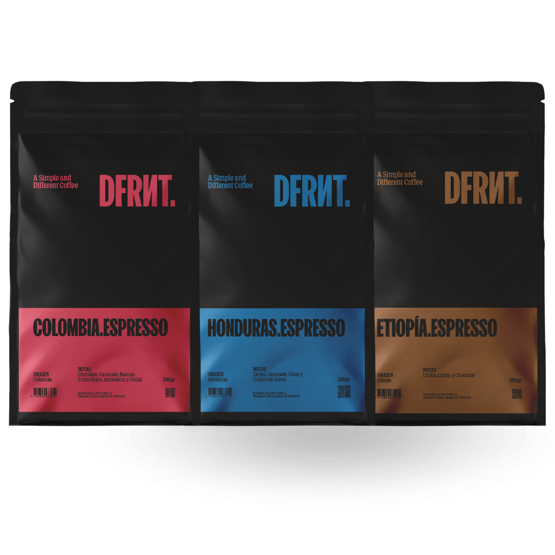 Pack Travesía Espresso | 3x250gr | Café Especialidad - DFRNT.